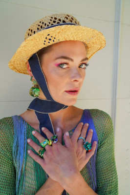 Jaime King for Veuve Clicquot Polo Classic Pacific Palisades, Oct 2021