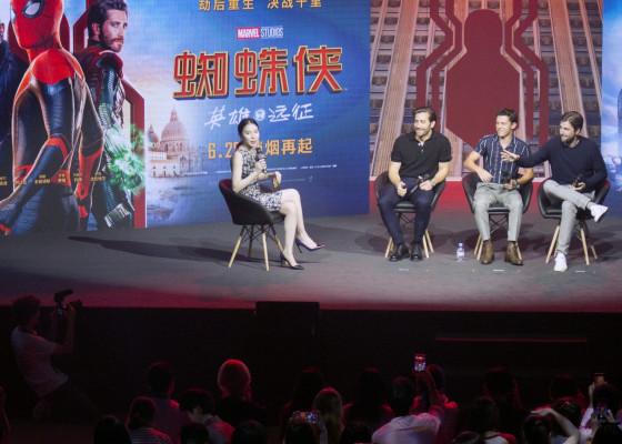 Jake Gyllenhaal &#039;Spider-Man Far From Home&#039; Beijing Press Conference || 2019