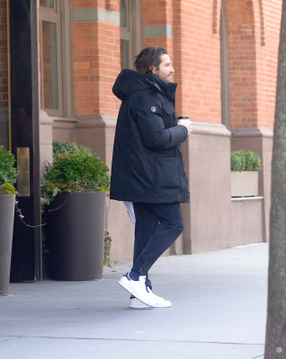 Jake Gyllenhaal - bundles up on a chilly day in New York City, February 27, 2020
