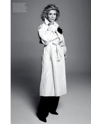 JANE FONDA in Elle Magazine, Canada March 2020