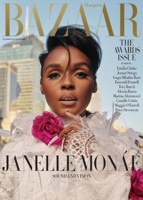 Janelle Monáe for Harper’s Bazaar UK The Awards December 2023/January 2024