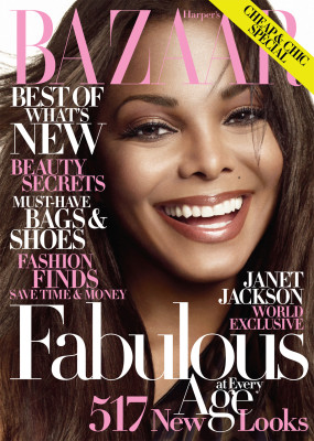 Janet Jackson ~ US Harper&#039;s Bazaar October 2009 by Tom Munro