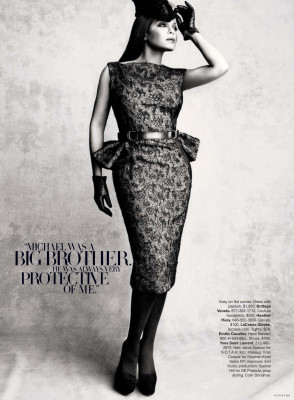 Janet Jackson ~ US Harper&#039;s Bazaar October 2009 by Tom Munro