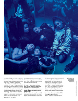Janet Jackson in Billboard Magazine, May 2018