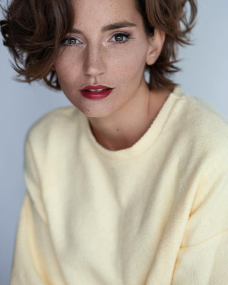 JANINA SCHIEDLOFSKI at a Photoshoot, 2019/2020
