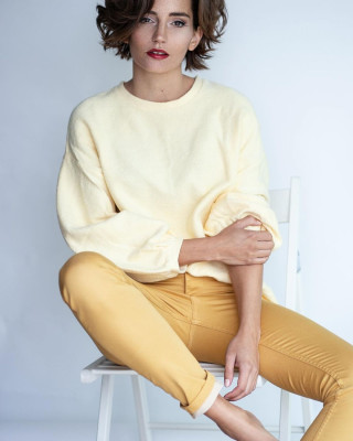 JANINA SCHIEDLOFSKI at a Photoshoot, 2019/2020