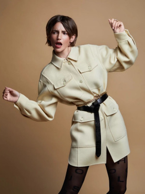 JANINA SCHIEDLOFSKI at a Photoshoot, 2020