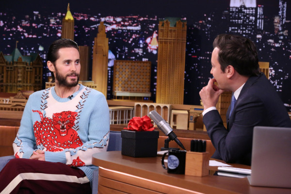 Jared Leto - Tonight Show Starring Jimmy Fallon in New York 08/01/2016