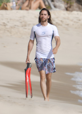 Jared Leto - Saint Barthelemy 01/02/2019