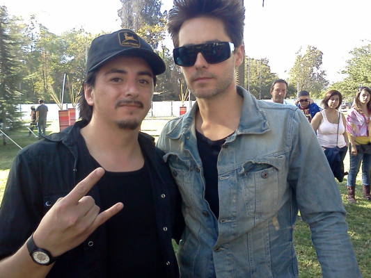 Jared Leto - 30STM at Lollapalooza in Santiago 04/03/2011