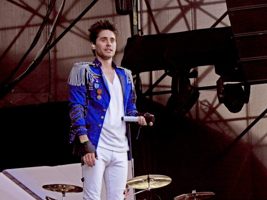 Jared Leto - 30STM at Lollapalooza in Santiago 04/03/2011