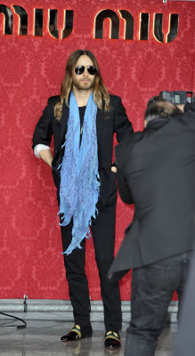 Jared Leto - Miu Miu AW 2014-2015 Show at PFW 03/05/2014