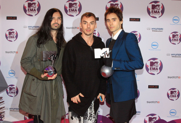 Jared Leto - MTV EMA in Belfast 11/06/2011
