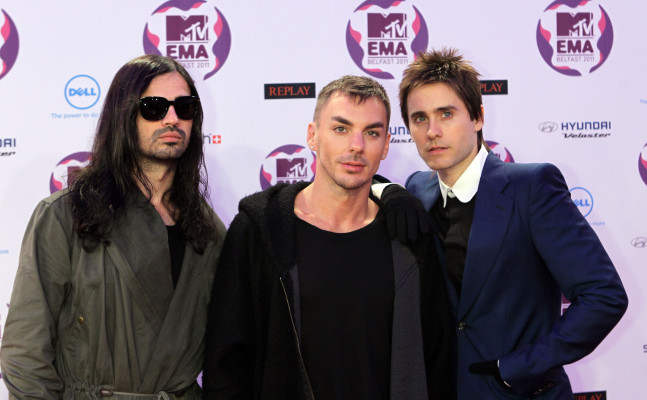 Jared Leto - MTV EMA in Belfast 11/06/2011