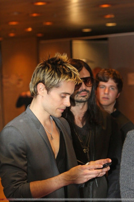 Jared Leto - Thirty Seconds To Mars at MTV EMA in Madrid 11/07/2010