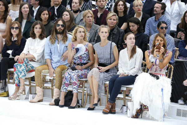 Jared Leto - Chanel FW 2014-2015 Show in Paris 07/08/2014