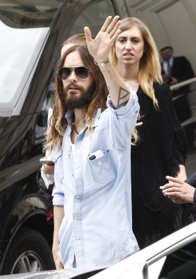 Jared Leto - Chanel FW 2014-2015 Show in Paris 07/08/2014