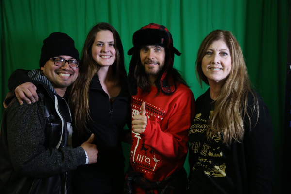 Jared Leto - Not So Silent Night Radio ALT 105.3 in San Diego 12/09/2018