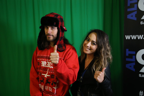 Jared Leto - Not So Silent Night Radio ALT 105.3 in San Diego 12/09/2018