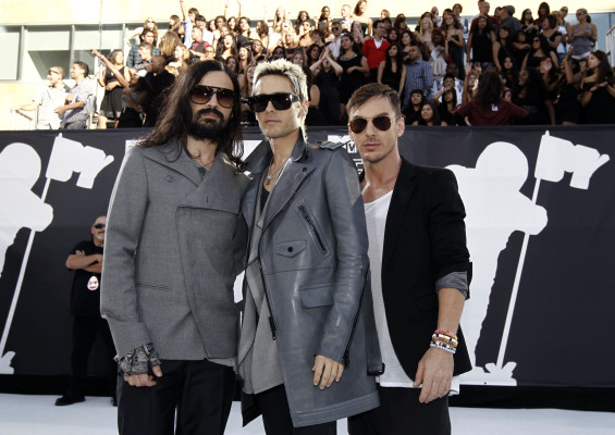 Jared Leto - MTV VMA in Los Angeles 09/12/2010
