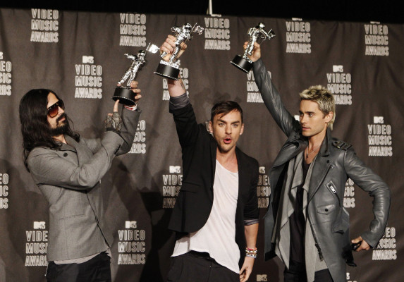 Jared Leto - MTV VMA in LA 09/12/2010