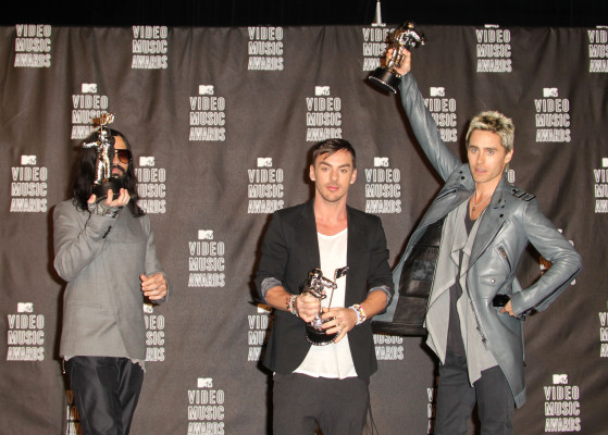 Jared Leto - MTV VMA in LA 09/12/2010
