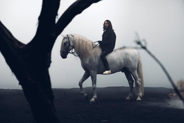 Jared Leto by Tommy Ton for &#039;Fear of God&#039; Sixth Collection 2018-2019