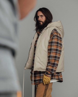 Jared Leto by Tommy Ton for &#039;Fear of God&#039; Sixth Collection 2018-2019