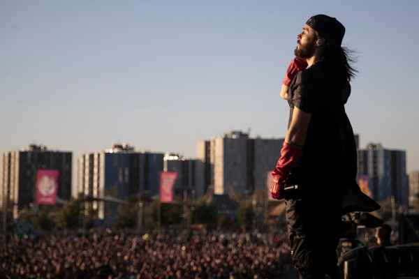 Jared Leto - Lollapalooza Chilie in Santiago 03/15/2024