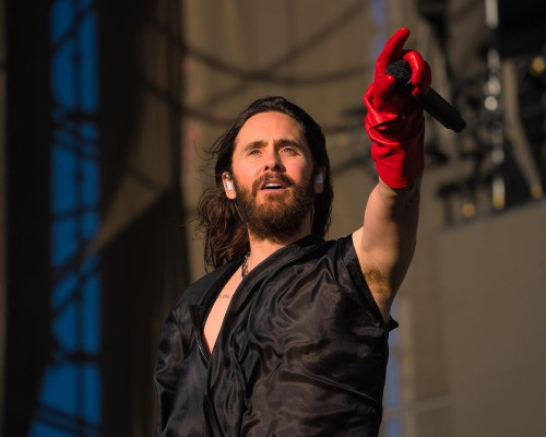 Jared Leto - Lollapalooza Chilie in Santiago 03/15/2024