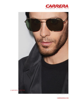 Jared Leto by Terry Richardson for Carrera 01/18/2017