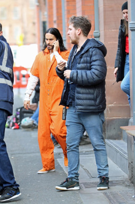 Jared Leto - Morbius On Set in Manchester 03/27/2019