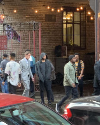 Jared Leto - Morbius On Set in Manchester 03/27/2019