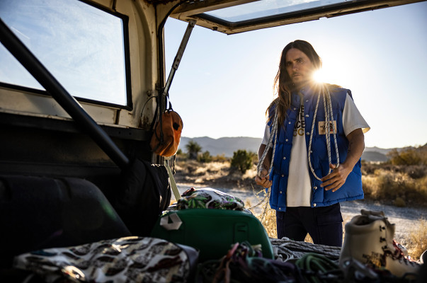 Jared Leto by Jimmy Chin for The North Face &amp; Gucci Campaign (2021)