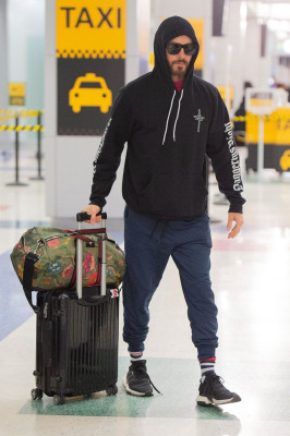 Jared Leto - JFK Airport in New York 04/26/2019