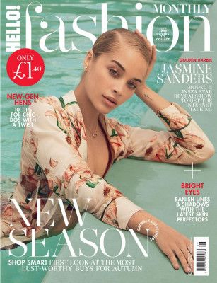 JASMINE SANDERS in Hello! Fashion Monthly, September 2019