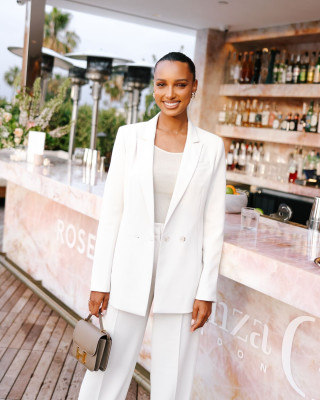 Jasmine Tookes ~ Rose Inc x Hunza G Collaboration in Los Angeles 06/14/2023