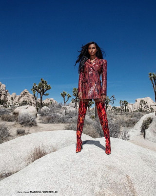 Jasmine Tookes by George Livieratos for Numero Russia || 2021