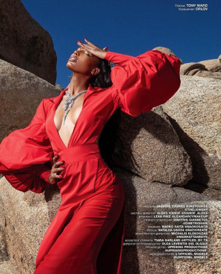 Jasmine Tookes by George Livieratos for Numero Russia || 2021