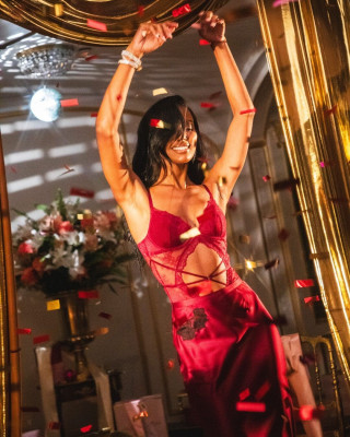 Jasmine Tookes for VS Holiday 2024