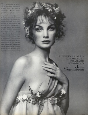  Jean Shrimpton ~ US Vogue April 1968 by Richard Avedon