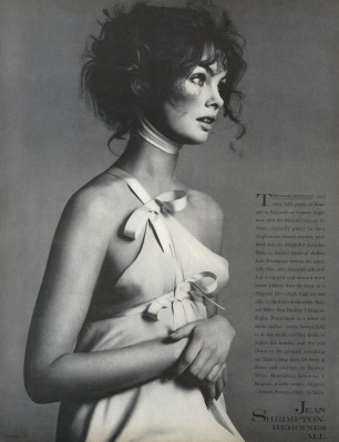  Jean Shrimpton ~ US Vogue April 1968 by Richard Avedon