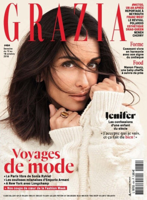 Jenifer Bartoli for Grazia France October 2018