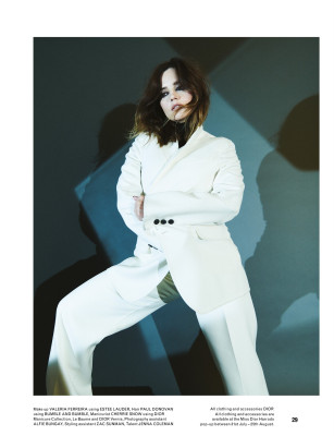 Jenna Coleman for Glass Magazine Summer 2024