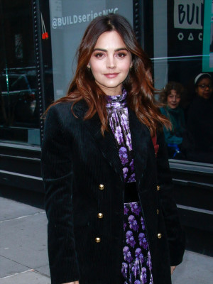 Jenna Coleman – Build Series in NY 01/09/2019