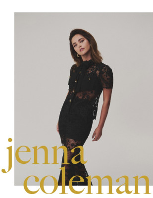 Jenna Coleman for Rose & Ivy Magazine October 2023
