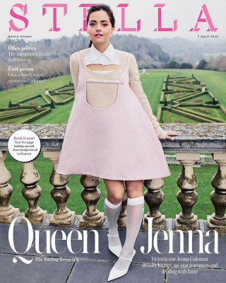 Jenna Coleman – Stella Magazine April 2019 Cover and Photos