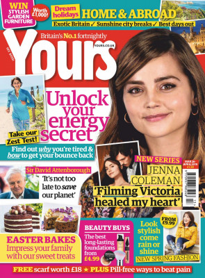 Jenna-Louise Coleman – Yours Magazine UK March 2019 Issue