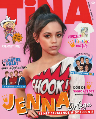 JENNA ORTEGA in Tina Magazine, Netherlands April 2020