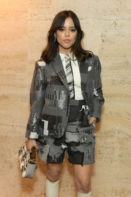 Jenna Ortega at Thom Browne’s 20th Anniversary Dinner in New York 10/30/23